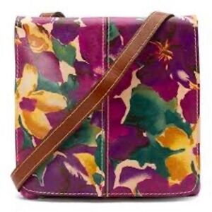 Patricia Nash Multicolor Floral Crossbody Bag